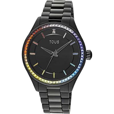 TOUS Montre analogique numérique automatique pour femme avec bracelet non applicable S7249788, multicolore, Bracelet TOUS Montre analogique numérique automatique pour femme avec bracelet non applicable S7249788, multicolore, Bracelet