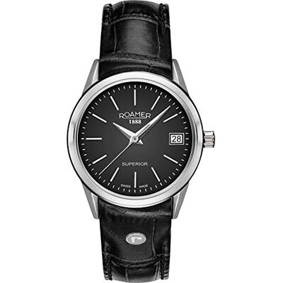 Roamer Switzerland 508856 41 55 05 Montre pour femme Superior 3H, 508856-41-55-05 Roamer Switzerland 508856 41 55 05 Montre pour femme Superior 3H, 508856-41-55-05