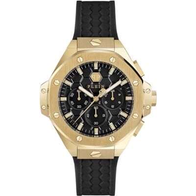 Philipp Plein Montre Chronographe Quartz pour Unisexe Plein Chrono Royal Philipp Plein Montre Chronographe Quartz pour Unisexe Plein Chrono Royal