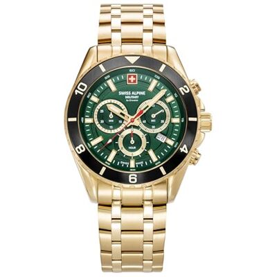 Alpine 7034.9118SAM Montre analogique à quartz pour homme en acier inoxydable, Bracelet Alpine 7034.9118SAM Montre analogique à quartz pour homme en acier inoxydable, Bracelet