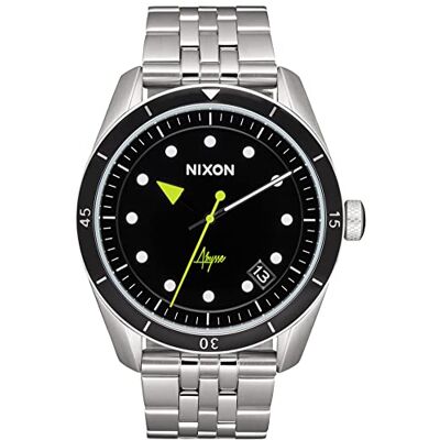 NIXON A1237-2971-00 Montre à quartz analogique pour femme avec bracelet en acier inoxydable, Bracelet NIXON A1237-2971-00 Montre à quartz analogique pour femme avec bracelet en acier inoxydable, Bracelet