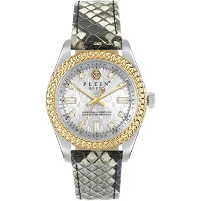 Philipp Plein Queen Crystal Montre à quartz analogique pour femme Philipp Plein Queen Crystal Montre à quartz analogique pour femme