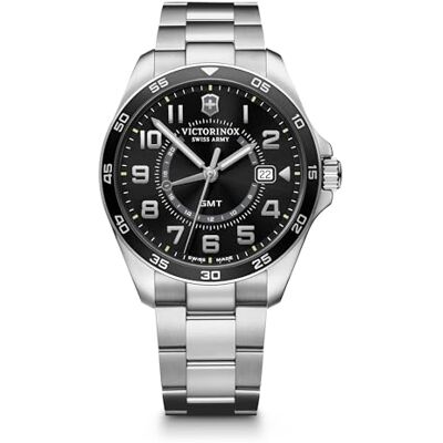 Victorinox Montre FielForce Classic GMT acier Victorinox Montre FielForce Classic GMT acier