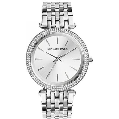 Michael Kors MK3190 Montre à Quartz en Zirconium argenté pour Femmes, montre classique Michael Kors MK3190 Montre à Quartz en Zirconium argenté pour Femmes, montre classique