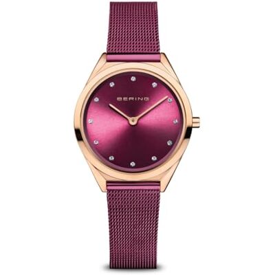 BERING Montre analogique à quartz ultra fine 4.8 17031-969, Bracelet BERING Montre analogique à quartz ultra fine 4.8 17031-969, Bracelet