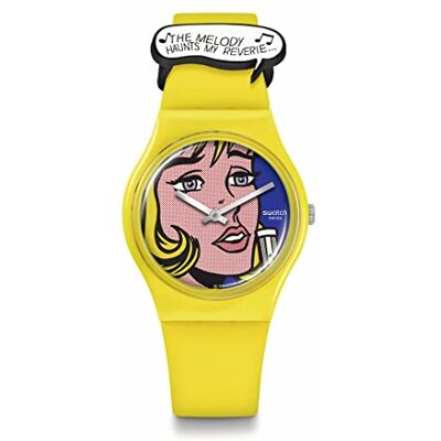 Swatch Montre Art Journey 2023 Reverie by Roy Lichtenstein, Classique Swatch Montre Art Journey 2023 Reverie by Roy Lichtenstein, Classique
