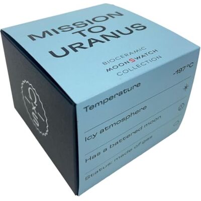 Swatch Omega x Mission to Uranus Speedmaster Bleu Bracelet Bleu Swatch Omega x Mission to Uranus Speedmaster Bleu Bracelet Bleu