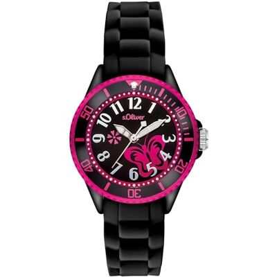 s.Oliver montre pour fille analogique à quartz Silikon SO-2993-PQ s.Oliver montre pour fille analogique à quartz Silikon SO-2993-PQ