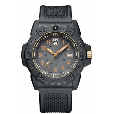 Luminox Montre à quartz analogique pour homme avec bracelet en polyester XB.3723, Noir, Sangles Luminox Montre à quartz analogique pour homme avec bracelet en polyester XB.3723, Noir, Sangles