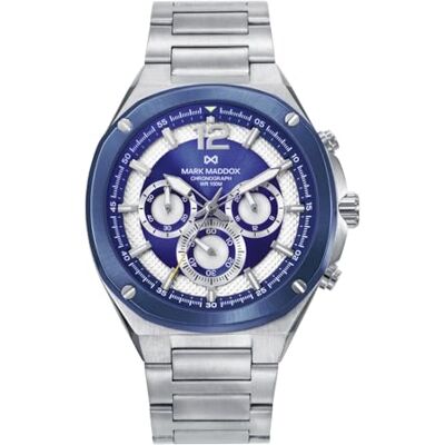 Mark Maddox Montre pour homme Mission HM1021-35 en acier inoxydable Mark Maddox Montre pour homme Mission HM1021-35 en acier inoxydable
