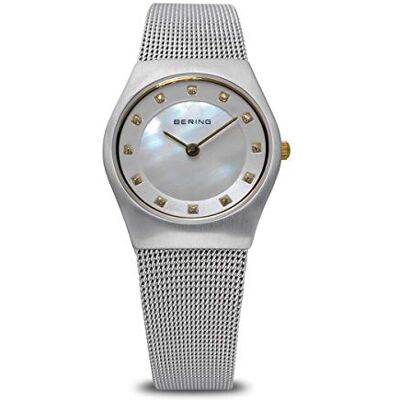 BERING Femmes Analogique Quartz Classic Collection Montre avec Bracelet en Acier Inoxydable & Verre Saphir 11927-004 BERING Femmes Analogique Quartz Classic Collection Montre avec Bracelet en Acier Inoxydable & Verre Saphir 11927-004