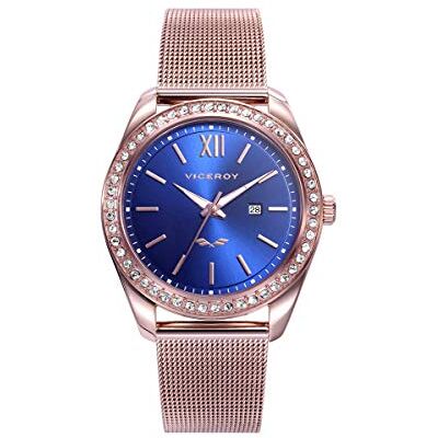 Viceroy Montre acier IP rose bracelet Sra Va 401104-33, rose, bracelet Viceroy Montre acier IP rose bracelet Sra Va 401104-33, rose, bracelet