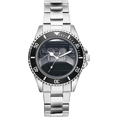 KIESENBERG Montre Homme Cadeau pour Golf II Fans Cockpit Compteur de Vitesse Quartz Analogique Montre-Bracelet 20949 KIESENBERG Montre Homme Cadeau pour Golf II Fans Cockpit Compteur de Vitesse Quartz Analogique Montre-Bracelet 20949