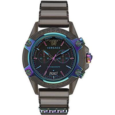 Versace Montre VEZ701022, Noir Versace Montre VEZ701022, Noir