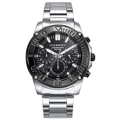 Viceroy Heat Montre pour homme chronographe en acier Réf 401255-57, bracelet Viceroy Heat Montre pour homme chronographe en acier Réf 401255-57, bracelet