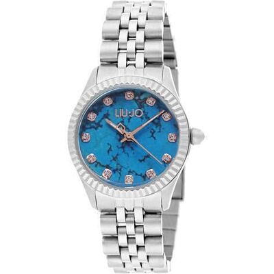 Liu Jo Montre élégante à quartz pour femme en acier Tiny TLJ2732 Montre à bracelet en acier maille jubilee Liu Jo Montre élégante à quartz pour femme en acier Tiny TLJ2732 Montre à bracelet en acier maille jubilee
