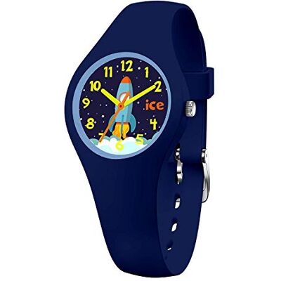ICE-WATCH ICE fantasia Space Montre bleue pour garçon avec bracelet en silicone 018426 (Extra small) ICE-WATCH ICE fantasia Space Montre bleue pour garçon avec bracelet en silicone 018426 (Extra small)
