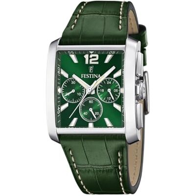 Festina Montre pour hommes On the square F20636/3 en acier inoxydable Festina Montre pour hommes On the square F20636/3 en acier inoxydable