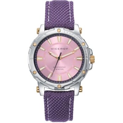 Viceroy Montre en acier IP doré bracelet pour femme Va 401178-77, Bande Viceroy Montre en acier IP doré bracelet pour femme Va 401178-77, Bande