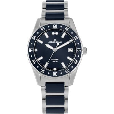 JACQUES LEMANS Liverpool 42-12B Montre-bracelet femme, Bracelet JACQUES LEMANS Liverpool 42-12B Montre-bracelet femme, Bracelet