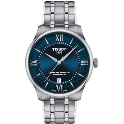 Tissot Chemin des Tourelles Powermatic 80 39 mm, gris, Moderne Tissot Chemin des Tourelles Powermatic 80 39 mm, gris, Moderne