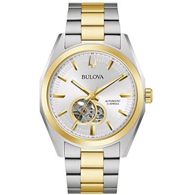 Bulova Classic Surveyor Automatique 96A270, bicolore, One Size, Classic Surveyor Automatique 98A284 Bulova Classic Surveyor Automatique 96A270, bicolore, One Size, Classic Surveyor Automatique 98A284