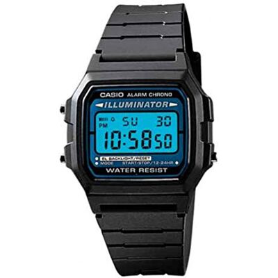 Casio Montre illuminatrice F105W-1A, Multicolore, 7 Years, Numérique Casio Montre illuminatrice F105W-1A, Multicolore, 7 Years, Numérique