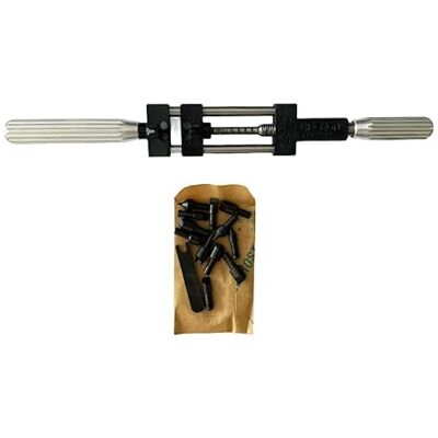 Bergeon 5338-XL-C HW5338E Outil d'ouverture de boîtier étanche pour montre avec clés incluses Bergeon 5338-XL-C HW5338E Outil d'ouverture de boîtier étanche pour montre avec clés incluses