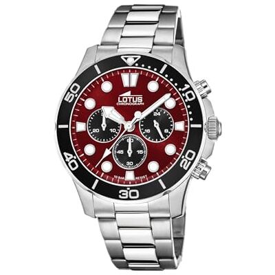 Lotus Montre homme 18756/7 Excellent boîtier en acier inoxydable acier laqué acier laqué Lotus Montre homme 18756/7 Excellent boîtier en acier inoxydable acier laqué acier laqué