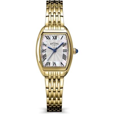 Rotary Heritage Astoria Montre bracelet plaqué or nacré pour femme Rotary Heritage Astoria Montre bracelet plaqué or nacré pour femme