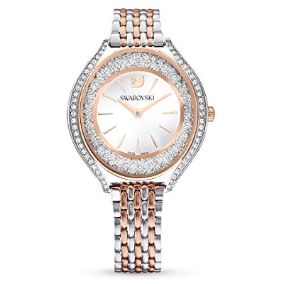 Swarovski Montre femme Crystalline Aura bicolore Swarovski Montre femme Crystalline Aura bicolore