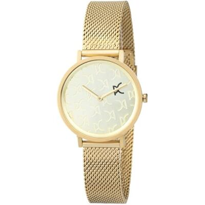 Pierre Cardin Montre à quartz analogique pour femme 32017745, or, One Size, Bracelet Pierre Cardin Montre à quartz analogique pour femme 32017745, or, One Size, Bracelet