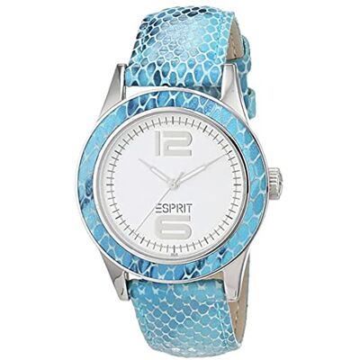ESPRIT 4296834 Montre Femme Quartz Analogique Bracelet Cuir Bleu ESPRIT 4296834 Montre Femme Quartz Analogique Bracelet Cuir Bleu