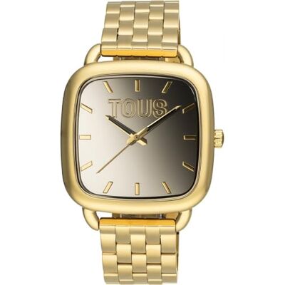 TOUS Logo Mirror 3000131100 Montre Femme en Acier Inoxydable, Classique TOUS Logo Mirror 3000131100 Montre Femme en Acier Inoxydable, Classique
