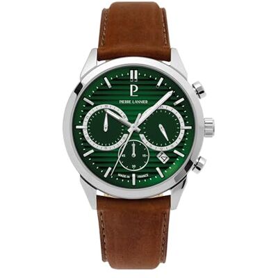 Pierre Lannier Chronographe Monarck, Vert, 43 Pierre Lannier Chronographe Monarck, Vert, 43