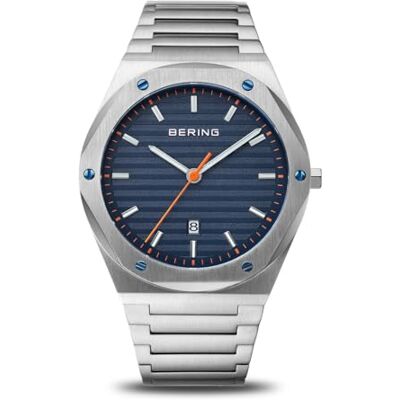 BERING Montre analogique à quartz japonais pour homme avec bracelet en acier inoxydable 19742-707 BERING Montre analogique à quartz japonais pour homme avec bracelet en acier inoxydable 19742-707