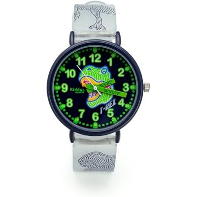 Kiddus Montre Enfant 5-10 ans. Montre Bracelet Éducative, Time Teacher Analogique avec Exercices pour apprendre à lire l’heure. Kiddus Montre Enfant 5-10 ans. Montre Bracelet Éducative, Time Teacher Analogique avec Exercices pour apprendre à lire l’heure.