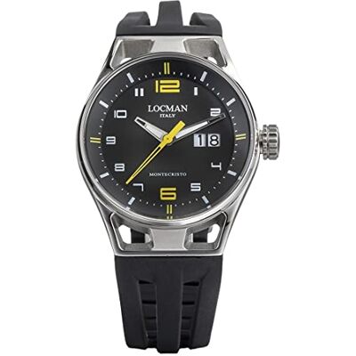 Locman Italy Montecristo Montre Homme 41mm Ref 0546A, lanière Locman Italy Montecristo Montre Homme 41mm Ref 0546A, lanière