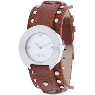 ESPRIT A.ES900572002 Montre Femme Quartz Analogique Bracelet Cuir Marron ESPRIT A.ES900572002 Montre Femme Quartz Analogique Bracelet Cuir Marron