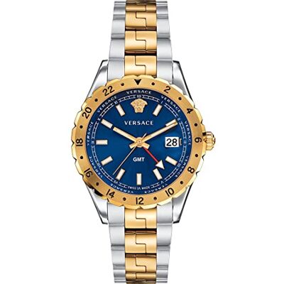 Versace V11060017 Hellenyium GMT Montre pour homme, Bracelet Versace V11060017 Hellenyium GMT Montre pour homme, Bracelet