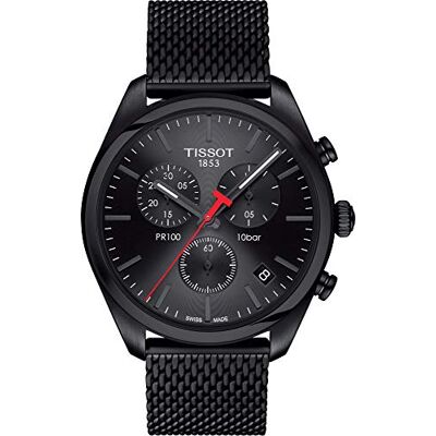 Tissot Montre Homme PR 100 Chronographe T101.417.33.051.00, Bracelet Tissot Montre Homme PR 100 Chronographe T101.417.33.051.00, Bracelet