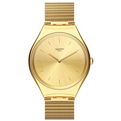 Swatch SYXG100GG Montre à quartz analogique en acier inoxydable pour homme Swatch SYXG100GG Montre à quartz analogique en acier inoxydable pour homme
