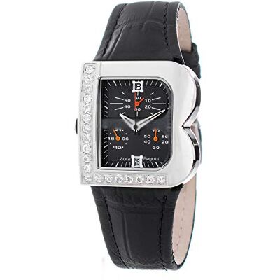 Laura Biagiotti Montre analogique pour femme à quartz avec bracelet en acier inoxydable LB0002L-01Z Laura Biagiotti Montre analogique pour femme à quartz avec bracelet en acier inoxydable LB0002L-01Z