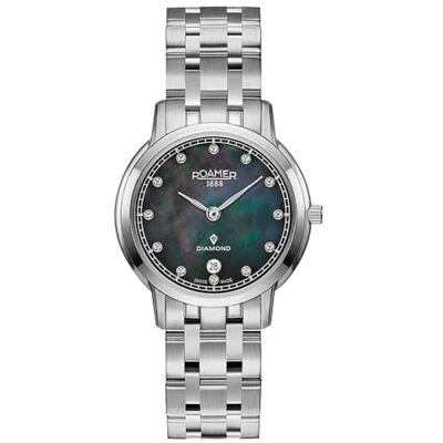 Roamer 515811 41 59 50 Superslender Montre Quartz, bracelet Roamer 515811 41 59 50 Superslender Montre Quartz, bracelet