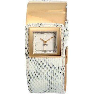 ESPRIT ES101552006 Montre Femme Quartz Analogique Cadran Blanc Bracelet Acier Argent ESPRIT ES101552006 Montre Femme Quartz Analogique Cadran Blanc Bracelet Acier Argent
