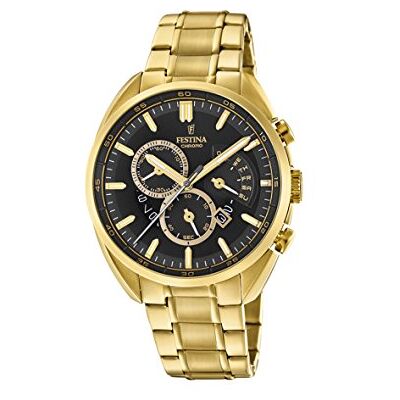 Festina Montre chronographe à quartz pour homme avec bracelet en acier inoxydable F20267/3 Festina Montre chronographe à quartz pour homme avec bracelet en acier inoxydable F20267/3