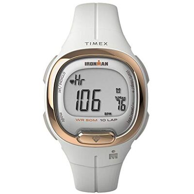 Timex Ironman Transit Montre pour femmes, 33 mm, bracelet en résine blanc, en deux pièces, cadran numérique, boîtier blanc TW5M40400 Timex Ironman Transit Montre pour femmes, 33 mm, bracelet en résine blanc, en deux pièces, cadran numérique, boîtier blanc TW5M40400