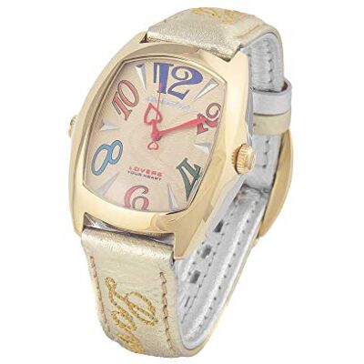 Chronotech Horloge analogique CT7696L-11, Blanc, 33MM Chronotech Horloge analogique CT7696L-11, Blanc, 33MM