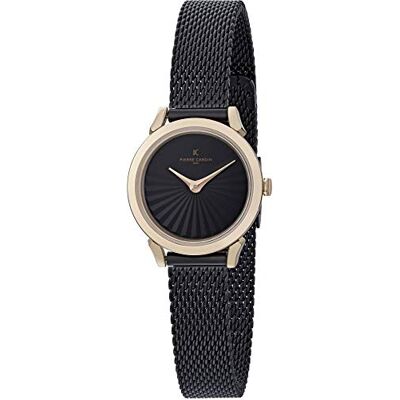 Pierre Cardin 32017758 Montre analogique à quartz pour femme Noir Taille unique, Bracelet Pierre Cardin 32017758 Montre analogique à quartz pour femme Noir Taille unique, Bracelet