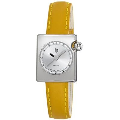 Lip Montre Mach 2000 Mini Square Jaune 671668 Lip Montre Mach 2000 Mini Square Jaune 671668